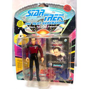 1993 Playmates - Star Trek The Next Generation - Mischievous "Q" - NOS